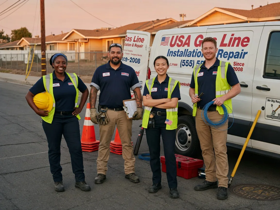 Gas Line Installation company in Briggs, TX